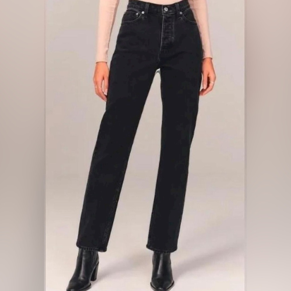 The Dad Black Jeans
